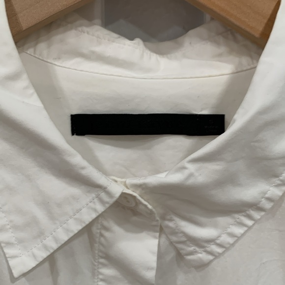 Jenni Kayne Button Down Boyfriend Shirt White Size Small - Picture 3 of 5
